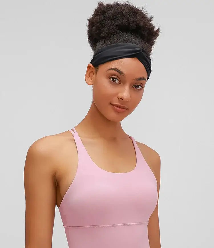 LUXURIOUS NON-SLIP YOGA HEADBAND FOR WOMEN