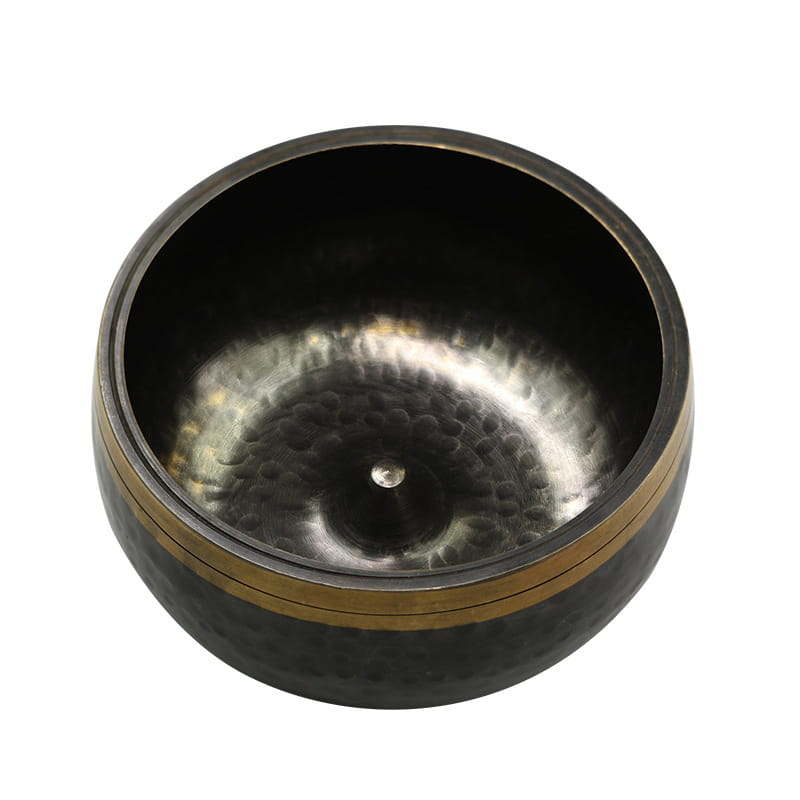 BLACK GOLD SINGING BOWL FOR MEDITATION & HEALING