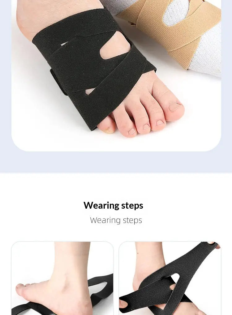 Arch Support Sleeve With Silicone Straps For Daily Balance