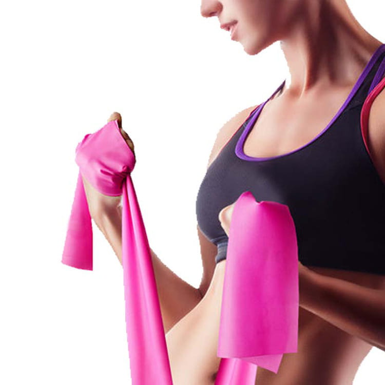 Long Yoga Resistance Band For Flexibility And Strength