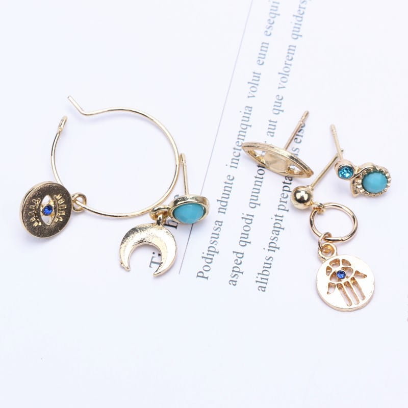 MYSTICAL GEOMETRIC BOHO STUD EARRINGS FOR WOMEN