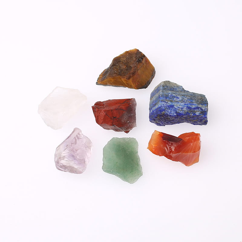 SEVEN CHAKRA TUMBLED STONES FOR ENERGY ALIGNMENT
