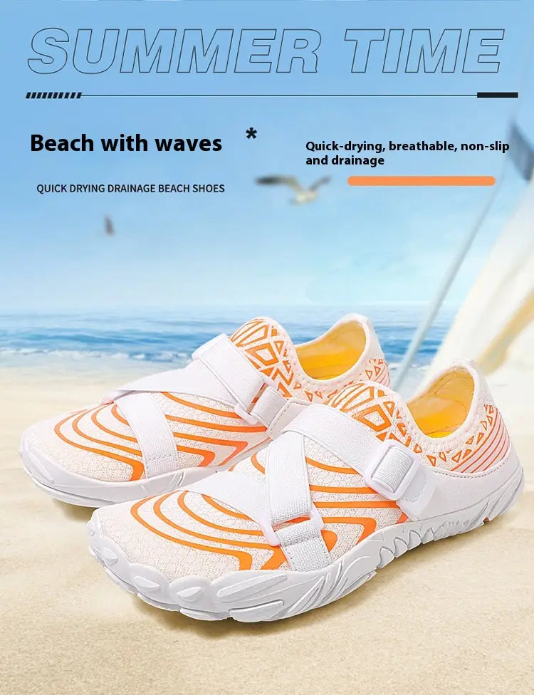 Outdoor Yoga Shoes With Breathable Mesh And Grip Sole