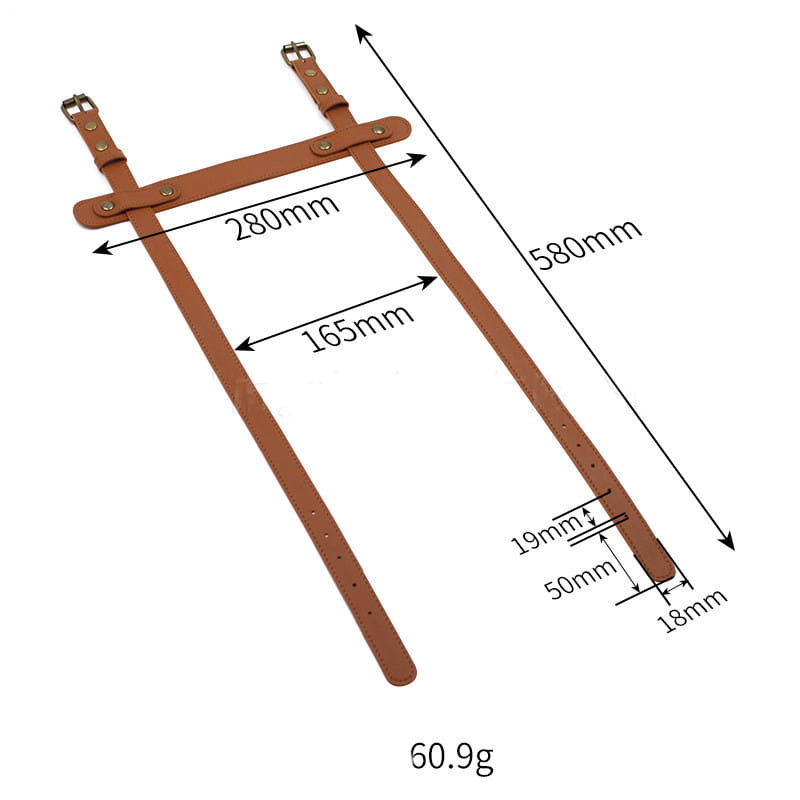 LUXURIOUS LEATHER YOGA MAT STRAP FOR EASY CARRYING