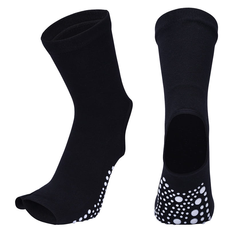 SPLIT TOE JACQUARD YOGA SOCKS FOR WOMEN