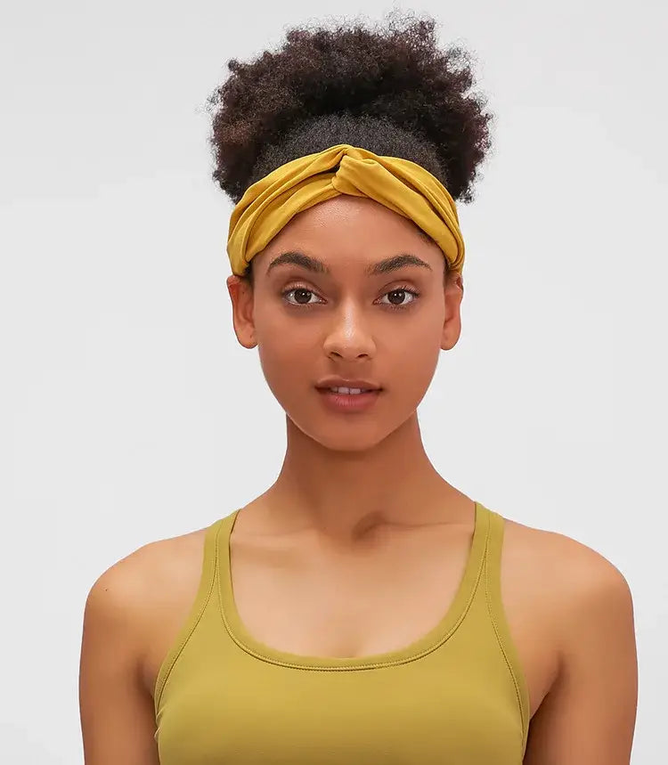 LUXURIOUS NON-SLIP YOGA HEADBAND FOR WOMEN