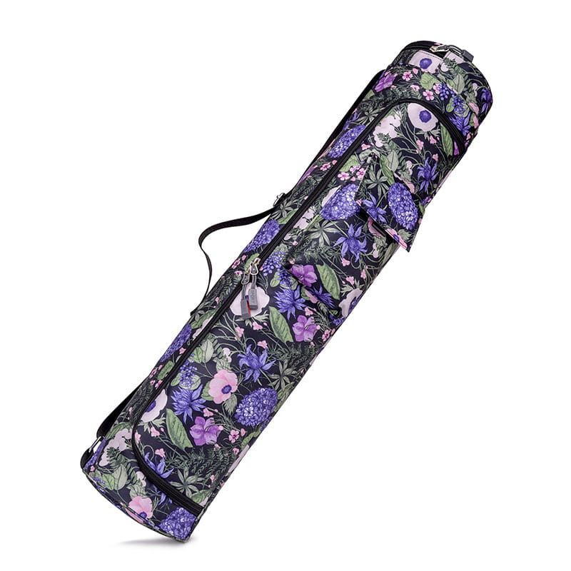 PRINTED BACKPACK YOGA MAT BAG ORGANIZER WITH STRAP