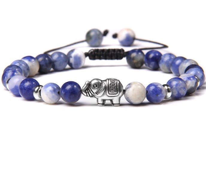 AGATE BUDDHA BEAD BRACELET FOR SPIRITUAL BALANCE & PEACE