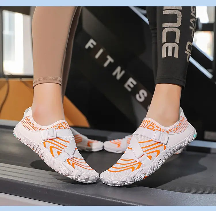 Outdoor Yoga Shoes With Breathable Mesh And Grip Sole