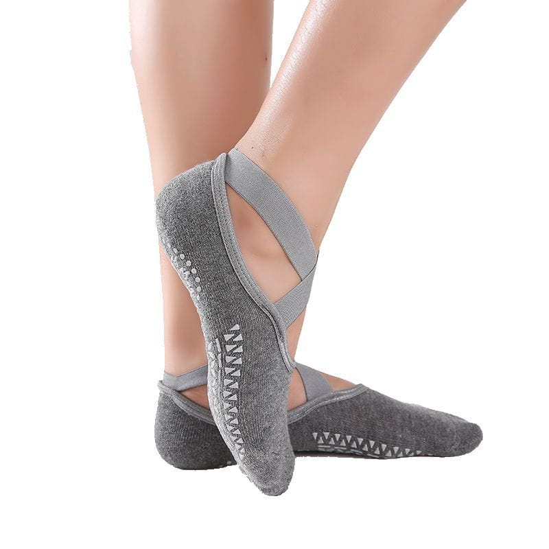 CROSS BELT NON SLIP YOGA SOCKS FOR WOMEN