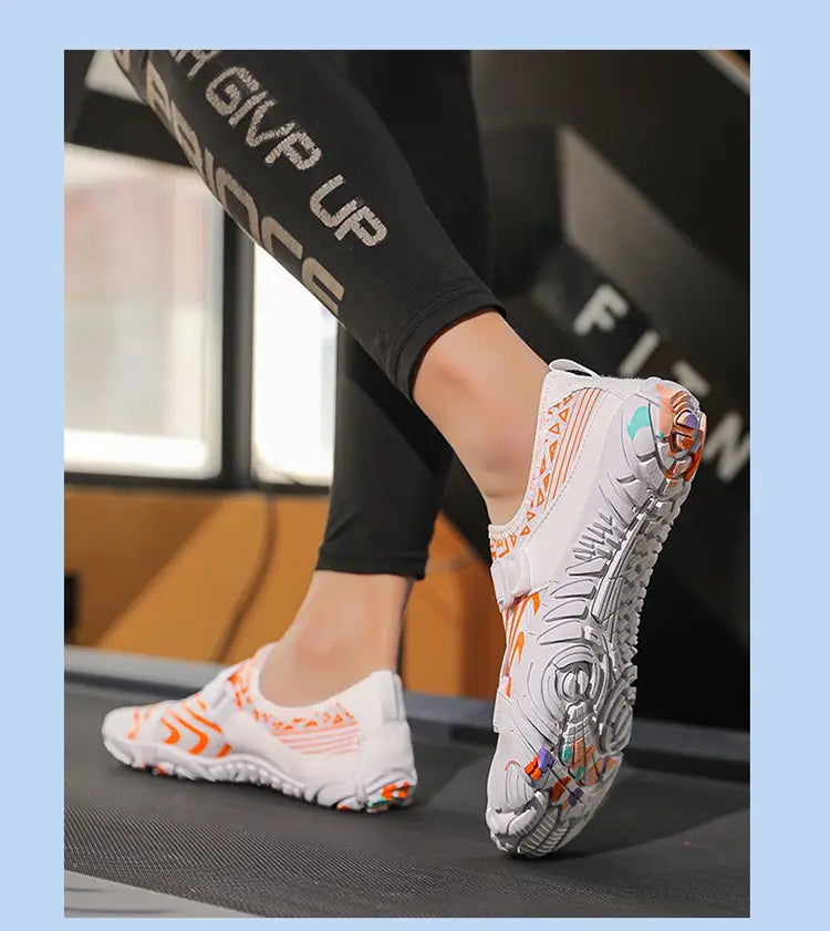 Outdoor Yoga Shoes With Breathable Mesh And Grip Sole