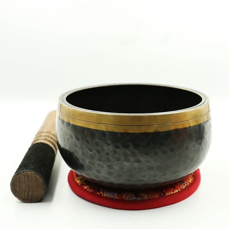 BLACK GOLD SINGING BOWL FOR MEDITATION & HEALING