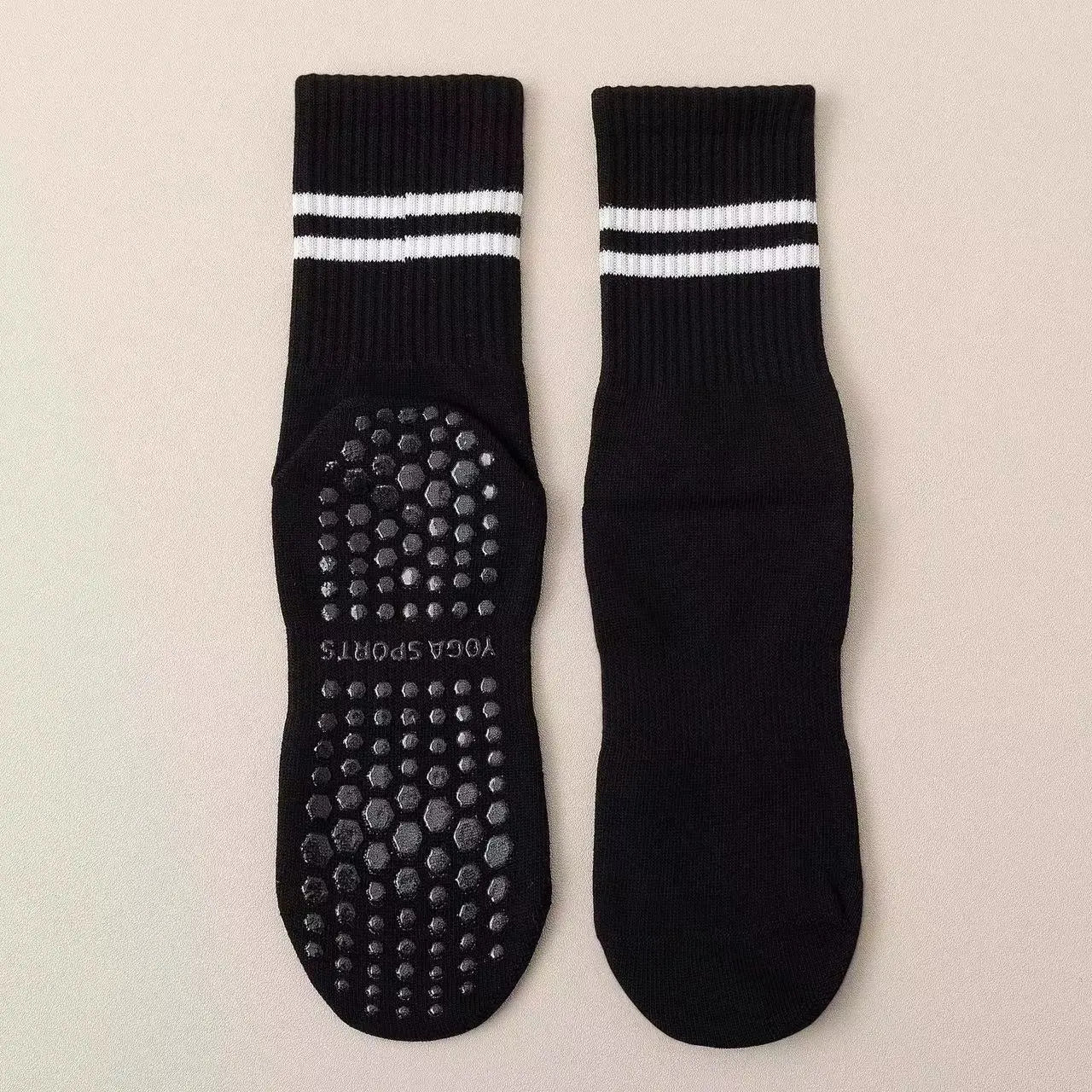 ANTI SLIP YOGA SOCKS WITH MID-CALF DESIGN