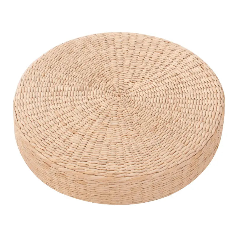 NATURAL PAPYRUS ROUND MEDITATION SEAT
