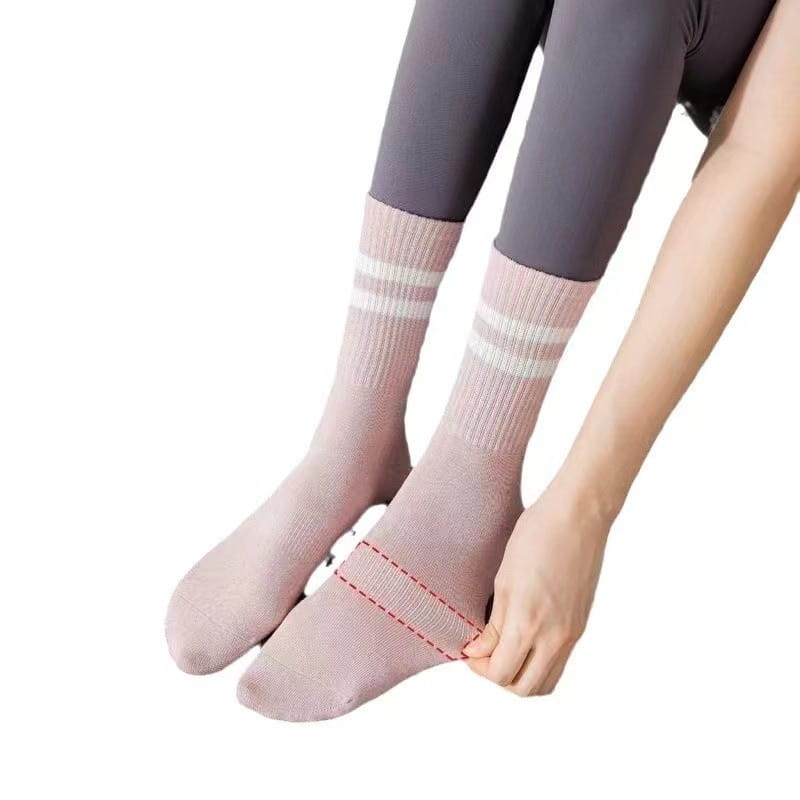 ANTI SLIP YOGA SOCKS WITH MID-CALF DESIGN