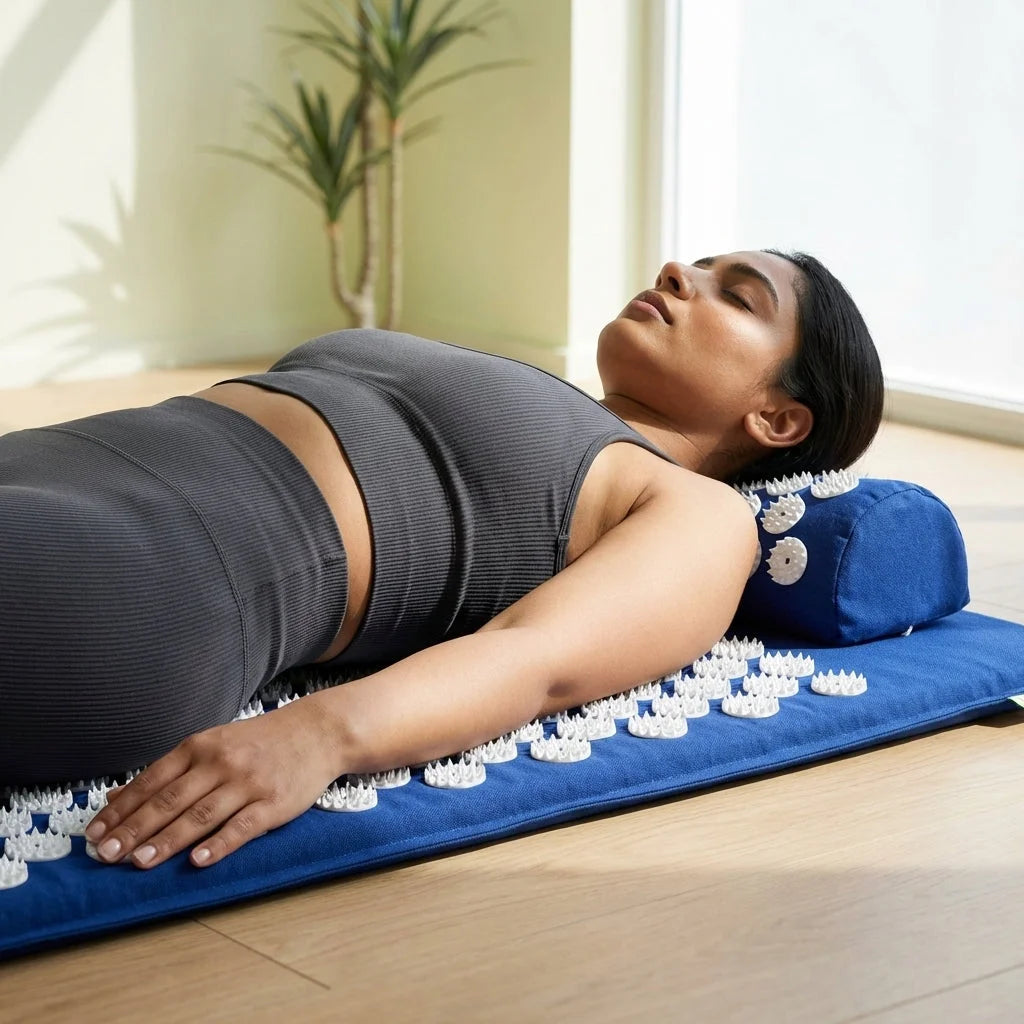 Accupressure Mat And Pillow Combo For Daily Wellness