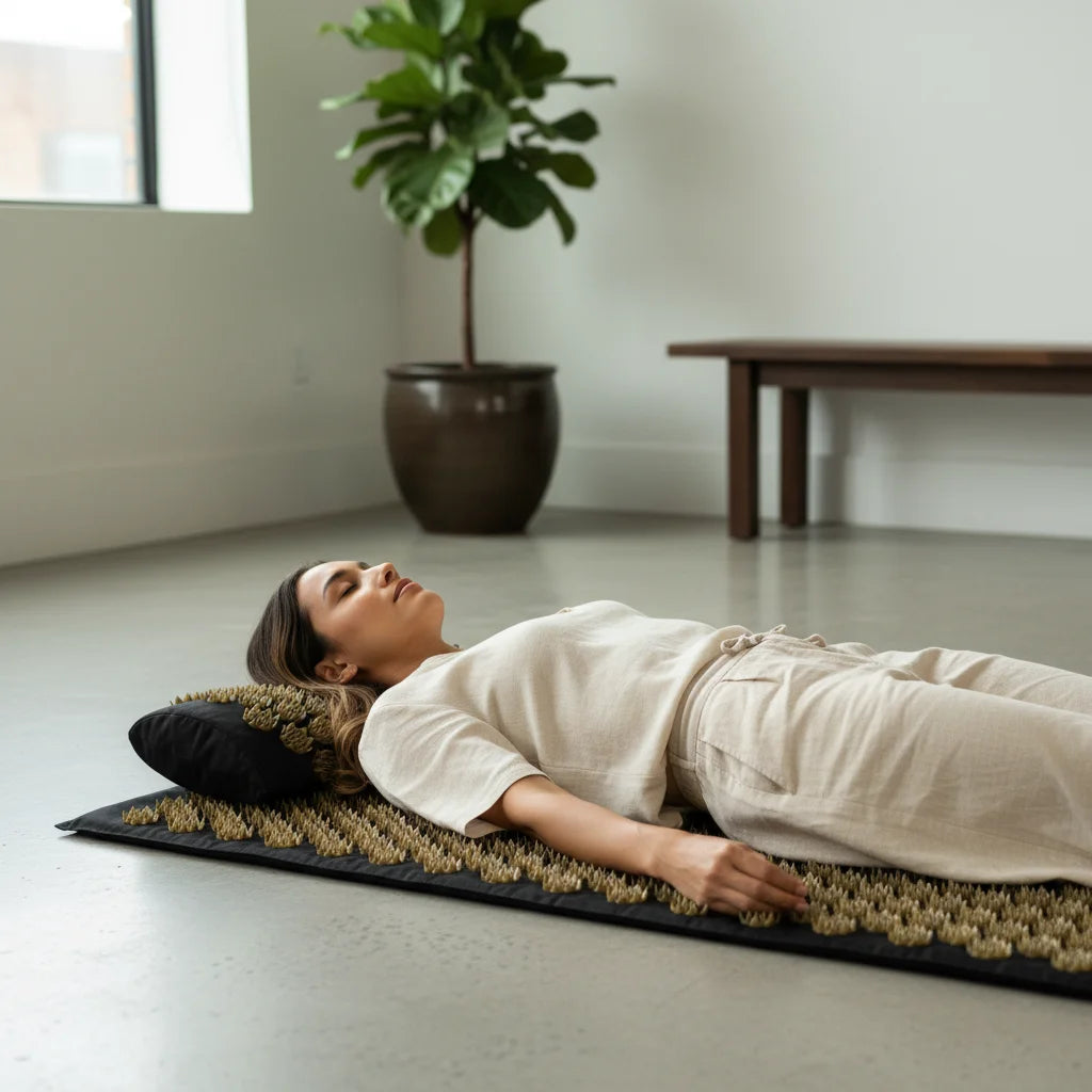 Accupressure Mat And Pillow Combo For Daily Wellness