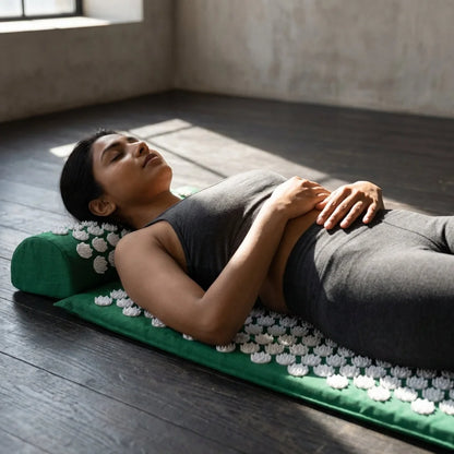 Accupressure Mat And Pillow Combo For Daily Wellness