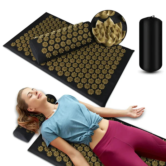 Accupressure Mat And Pillow Combo For Daily Wellness