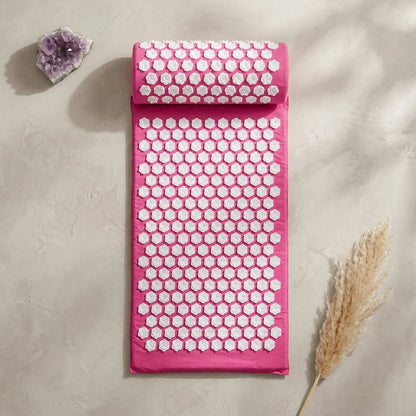 Acupressure Yoga Mat Set For Stress Relief And Recovery