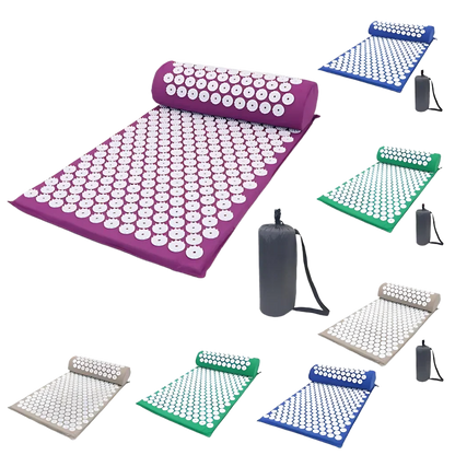 Acupressure Yoga Mat Set For Stress Relief And Recovery