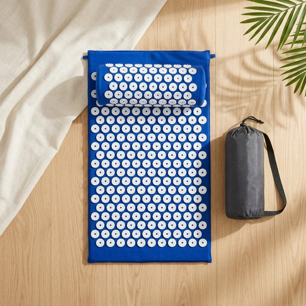 Acupressure Yoga Mat Set For Stress Relief And Recovery