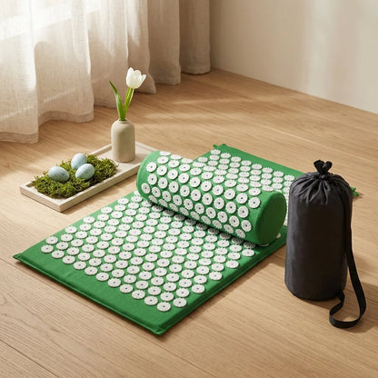 Acupressure Yoga Mat Set For Stress Relief And Recovery