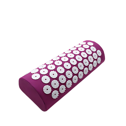 Acupressure Yoga Mat Set For Stress Relief And Recovery - Single Pillow Purple