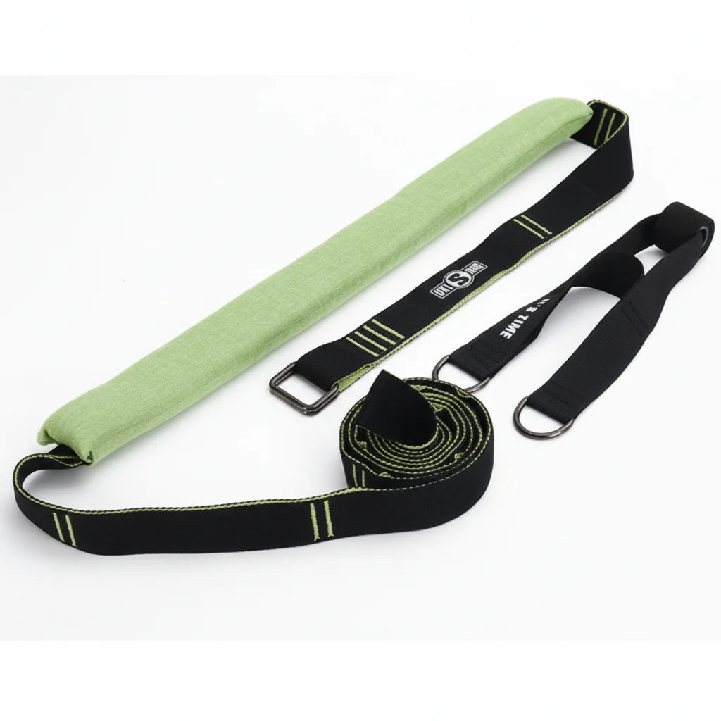 Adjustable Nylon Strap Stretcher For Core & Flexibility