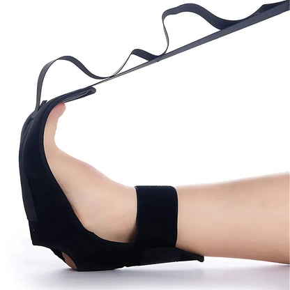 Adjustable Physical Therapy Strap For Recovery & Stretch - Black 0.2