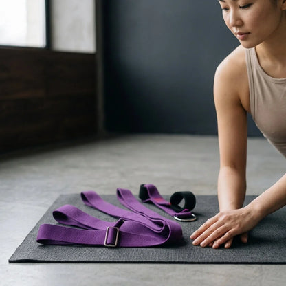 Adjustable Stretching Strap For Deep Flexibility Work