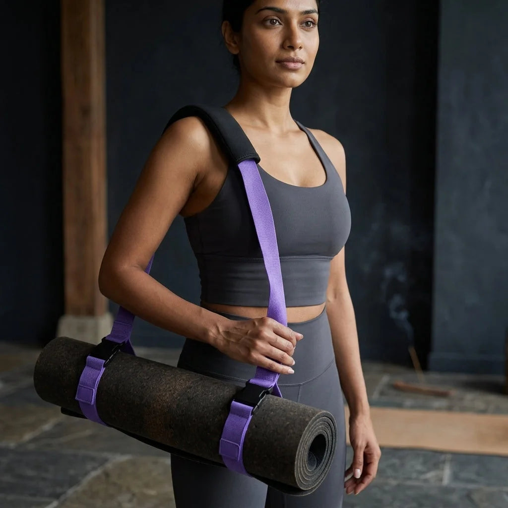 Adjustable Yoga Stretch Strap For Flexibility Training