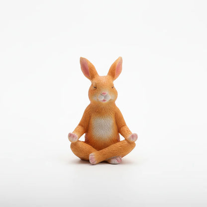 Animal-Inspired Yoga Statues For Garden Decor