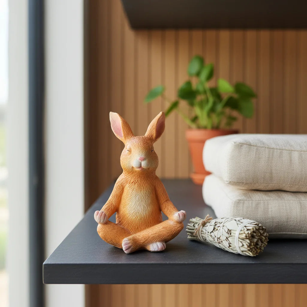 Animal-Inspired Yoga Statues For Garden Decor