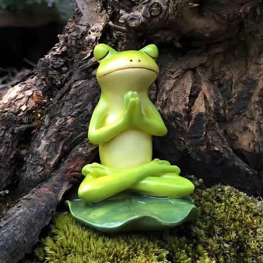 Animal-Inspired Yoga Statues For Garden Decor