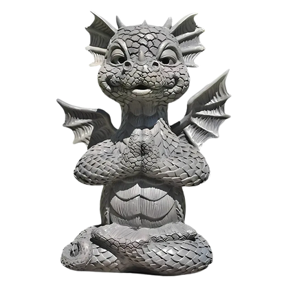 Animal Pose Resin Statue Yoga Accent For Home Or Garden - B