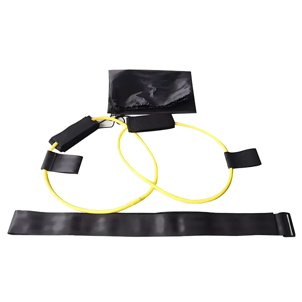 Ankle Resistance Bands With Foot Pedal Design - 15 lb