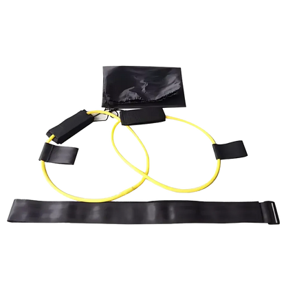 Ankle Resistance Bands With Foot Pedal Design - 15 lb