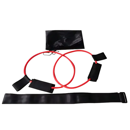 Ankle Resistance Bands With Foot Pedal Design - 20 lb