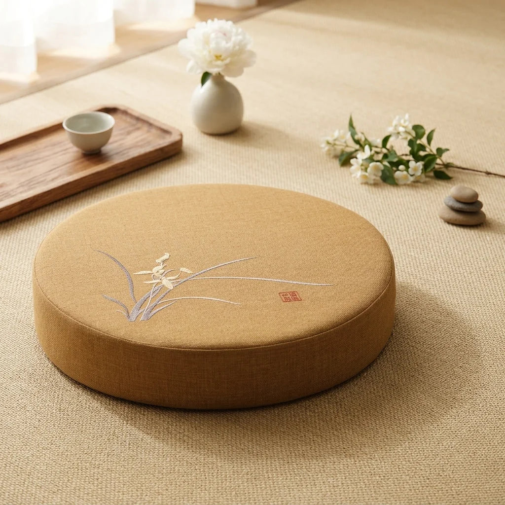 Artisan Floor Pouf Cushion For Calm & Comfort