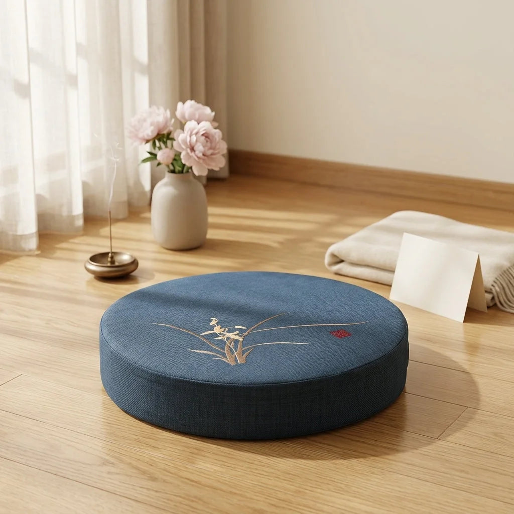 Artisan Floor Pouf Cushion For Calm & Comfort