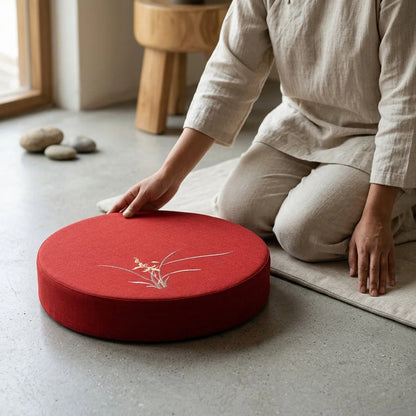 Artisan Floor Pouf Cushion For Calm & Comfort