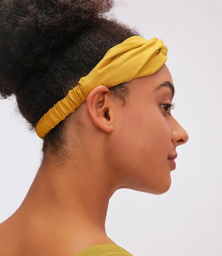 LUXURIOUS NON-SLIP YOGA HEADBAND FOR WOMEN