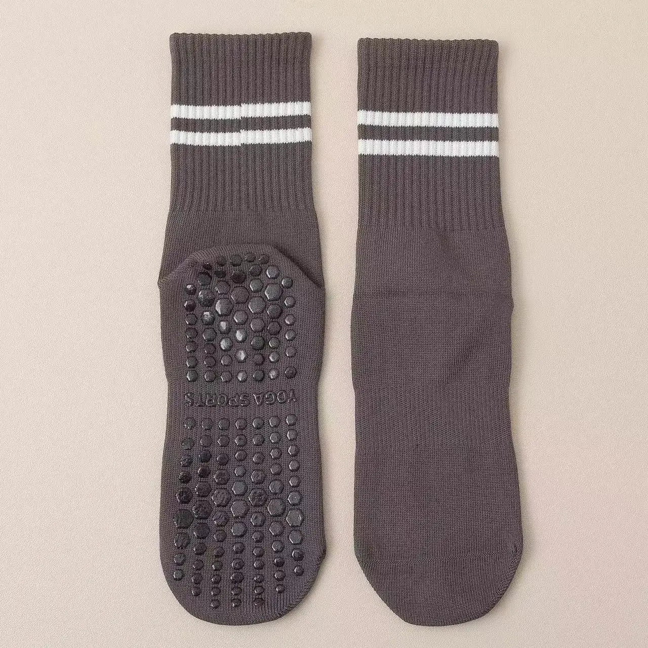 ANTI SLIP YOGA SOCKS WITH MID-CALF DESIGN