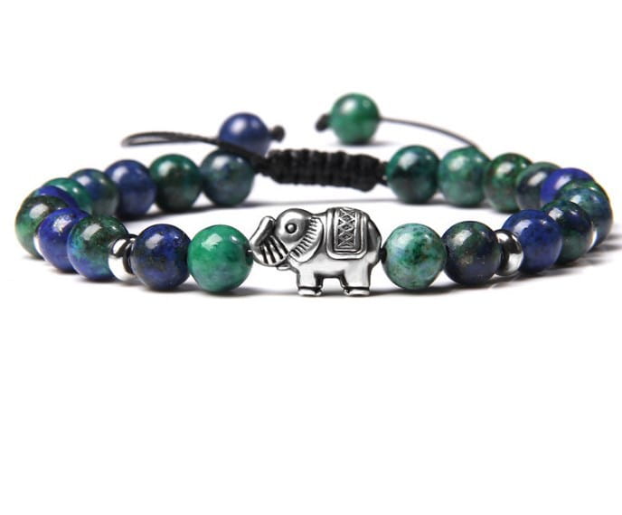 AGATE BUDDHA BEAD BRACELET FOR SPIRITUAL BALANCE & PEACE