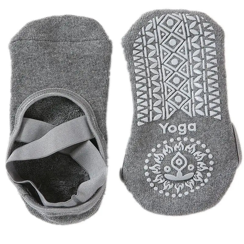 CROSS BELT NON SLIP YOGA SOCKS FOR WOMEN