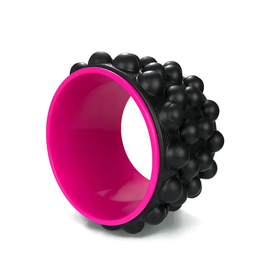 Back Popper Roller For Deep Stretch & Muscle Relief - Pink black