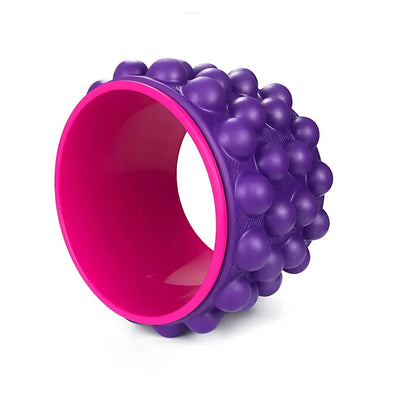 Back Popper Roller For Deep Stretch & Muscle Relief - Pink purple