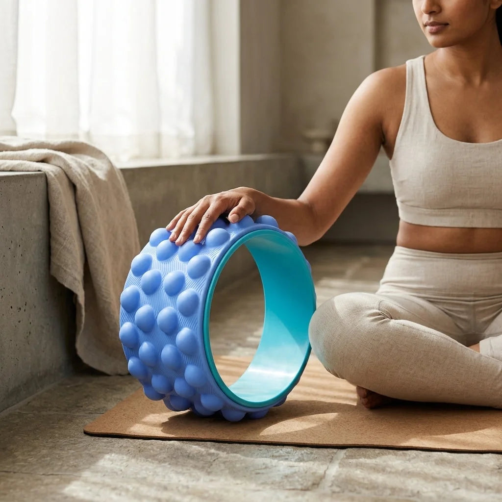 Back Popping Wheel For Spinal Release & Core Strength