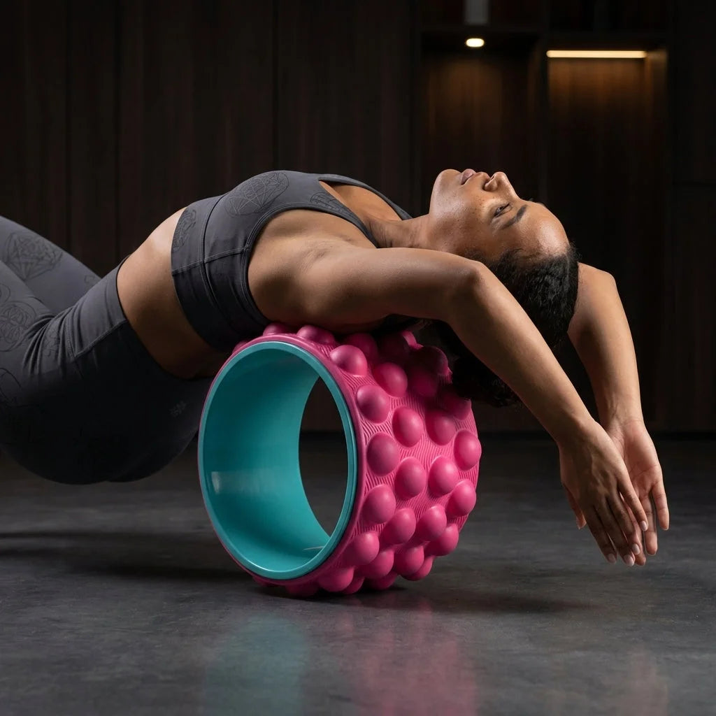 Back Popping Wheel For Spinal Release & Core Strength